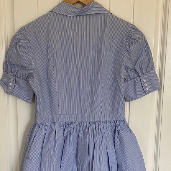 Moda International Blue Ruffle Dress - Picture 8 of 9